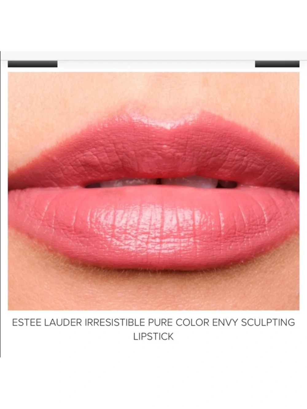 ESTEE LAUDER 440 Irresistible Pure Color Envy Lipstick Medium Mauve $33 NWOB